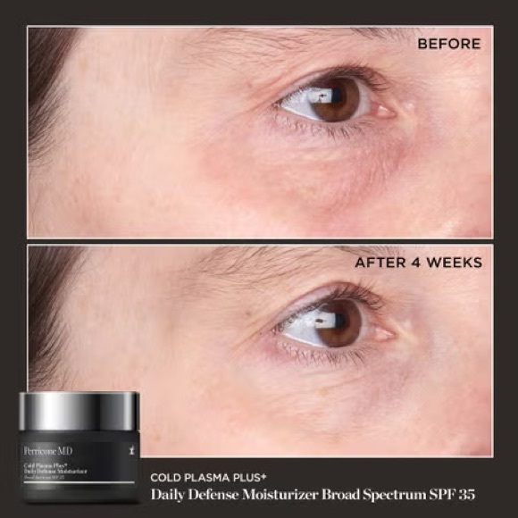 210. Perricone MD Daily Defense Cold Plasma+ Moisturizer SPF 35- wrinkles, pores - Picture 5 of 11